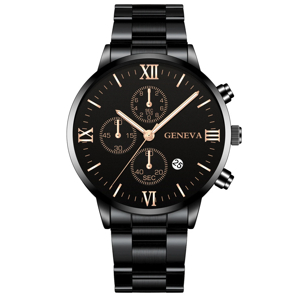 2021 Black Gold Watch Men Luxury Creative Steel Business Man Watches Female Waterproof Sport Watch Relogio Masculino