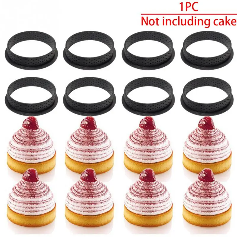80*20 мм Форма для торта французский десерт Круглая Форма торт инструмент для декорирования, сделай сам формы для выпечки мусс круг Форма пирожное кольцо печенье торт кольцо