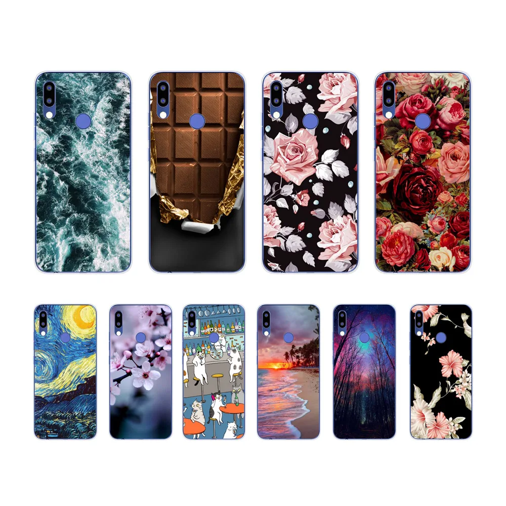 Мягкий силиконовый чехол из ТПУ для Tecno Camon 11 Camon11 PRO Чехол с принтом задняя крышка