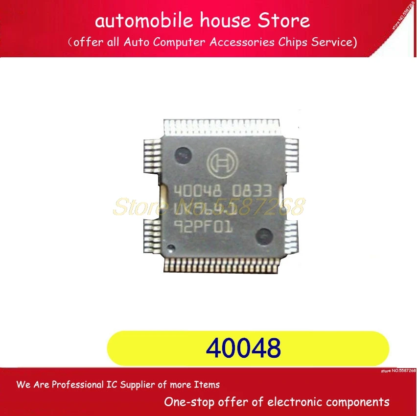 10pcs/lot 40048 QFP64 ME17 fuel injection driver chip for Bosch engine computer ECU board Performance Chip