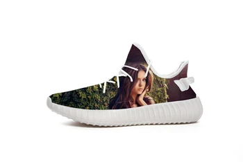 

2019 hot fashion Nina Dobrev 3D casual shoes for men/women high quality 3D printing Nina Dobrev Sneakers