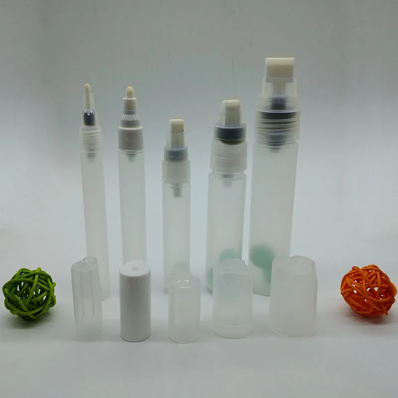 플라스틱 반복 가능 빈 펜 막대 1 개 3mm 5mm 6mm 6.5mm 8mm 10mm 15mm 30mm 배럴 튜브, 그래피티 펜 액체 분필 페인트 펜