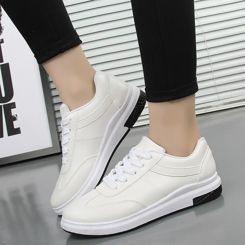 

2019 New Style White Shoes Women's Korean-style Sporty Casual Shoes Shoes Fashion Shoes Students Versatile Trendy Shoes