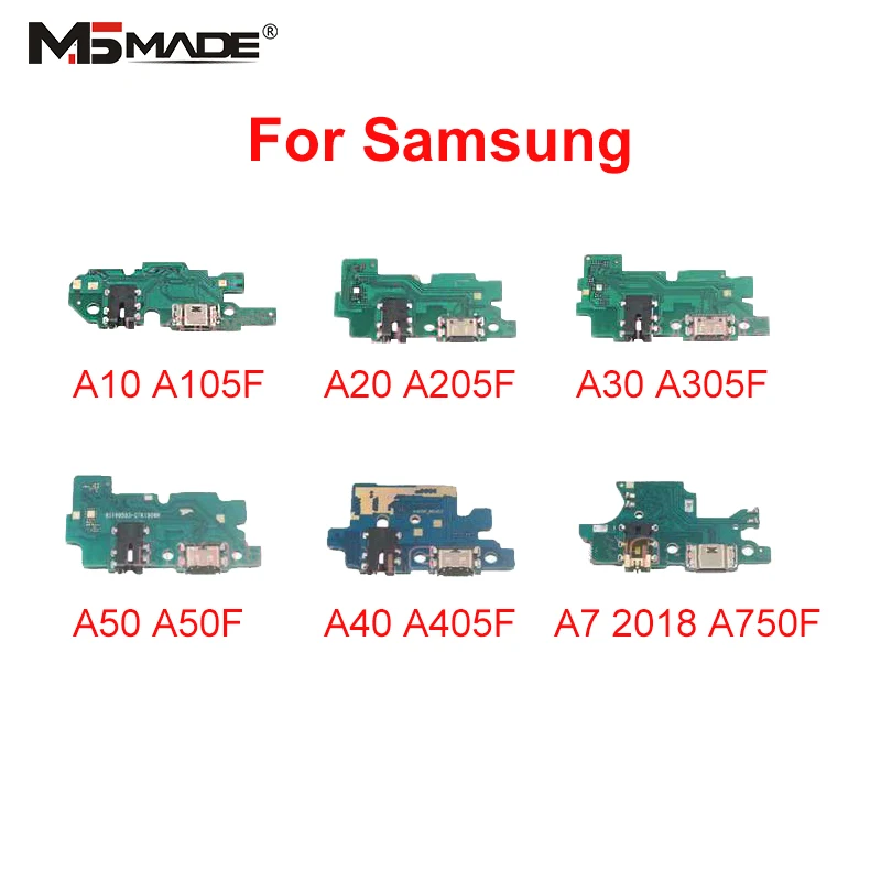 Зарядный порт USB Type C для Samsung A10 A20 A30 A40 A50 A70 A750 док станция зарядки разъем антенны