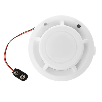

Fire Smoke Detector Alarm Portable Home Security Sensor System Battery Operated