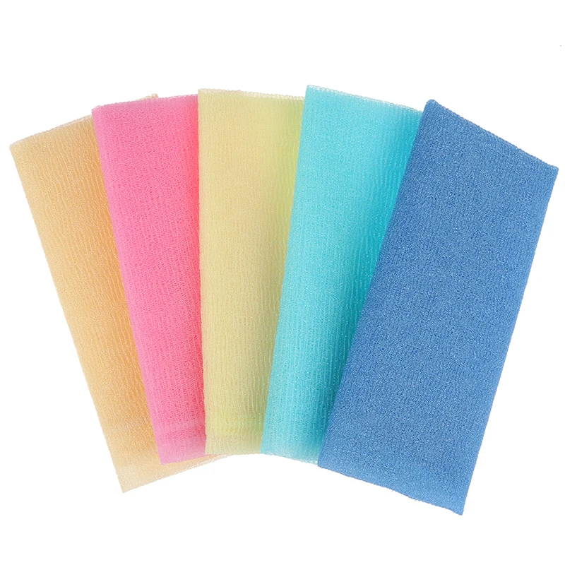Bath Sponge Bath Towel Shower Nylon Mesh Body Cleaning Mesh Washcloths