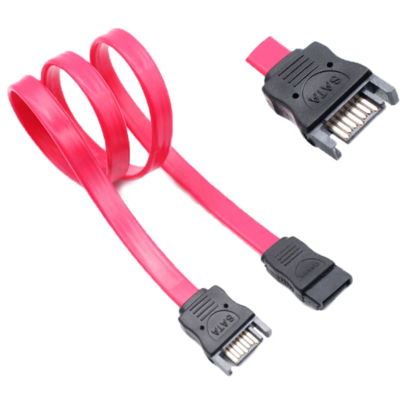 

1m High Speed SATA 7pin Male To Female Extension HDD Connector Sync Data Cable