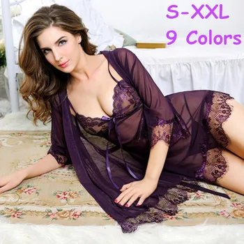

Sexy Lingerie For Women Sexy underwear Intimate Wear Ladies Lace Transparent Erotic Lingerie Conjoined Dress Suit Sexy Costumes