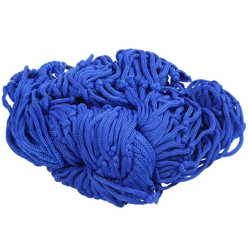 

New Blue Nylon Hammock Hanging Mesh Net Sleeping Bed Swing Outdoor Camping Travel