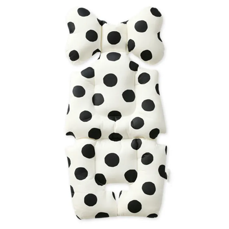 CYSINCOS Baby Stroller Seat Pad Padding Pram Cartoon Animal Print Baby Kids Stroller Seat Seat Cushion For Newborn Chair Cushion