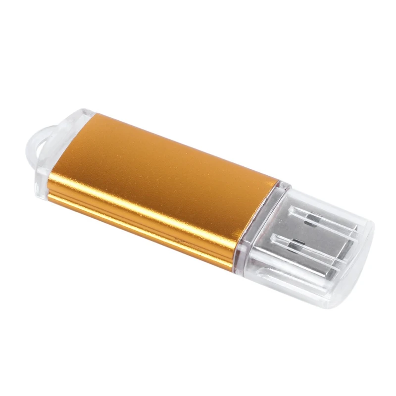 

USB Memory Stick Flash Pen Drive U Disk for PS3 PS4 PC TV Color:Golden capacity:64MB