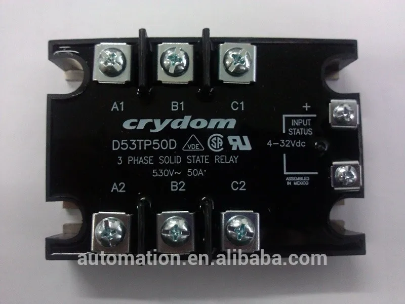 

Three-phase solid-state relay 53TP Series IP20