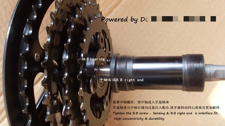 36 В 350 Вт/450 Вт Средний привод велосипед с электродвигателем преобразования велосипедный комплект двигатель центр MTB Горный электровелосипед
