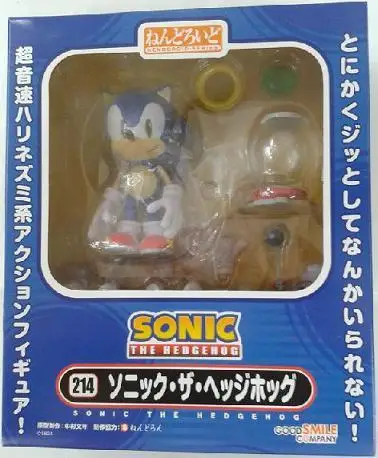 Звуковая фигурка игрушка Sonic 10 см ПВХ Модель игрушки для детей на день рождения