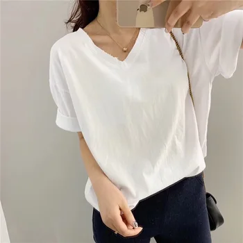 

Winter Long Sleeve T shirt Women Tops Gray Tshirt Women T-shirt O-neck Loose Black