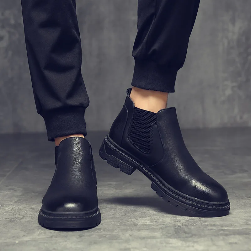 Heren Schoenen voor voor Boots voor Casual boots Buttero Leer Chelsea Leren Laarzen in het Wit voor heren 