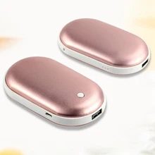 Портативная многофункциональная мощная грелка для рук, портативная мощная грелка для рук, USB грелка для рук, внешний аккумулятор, грелка, нагреватель