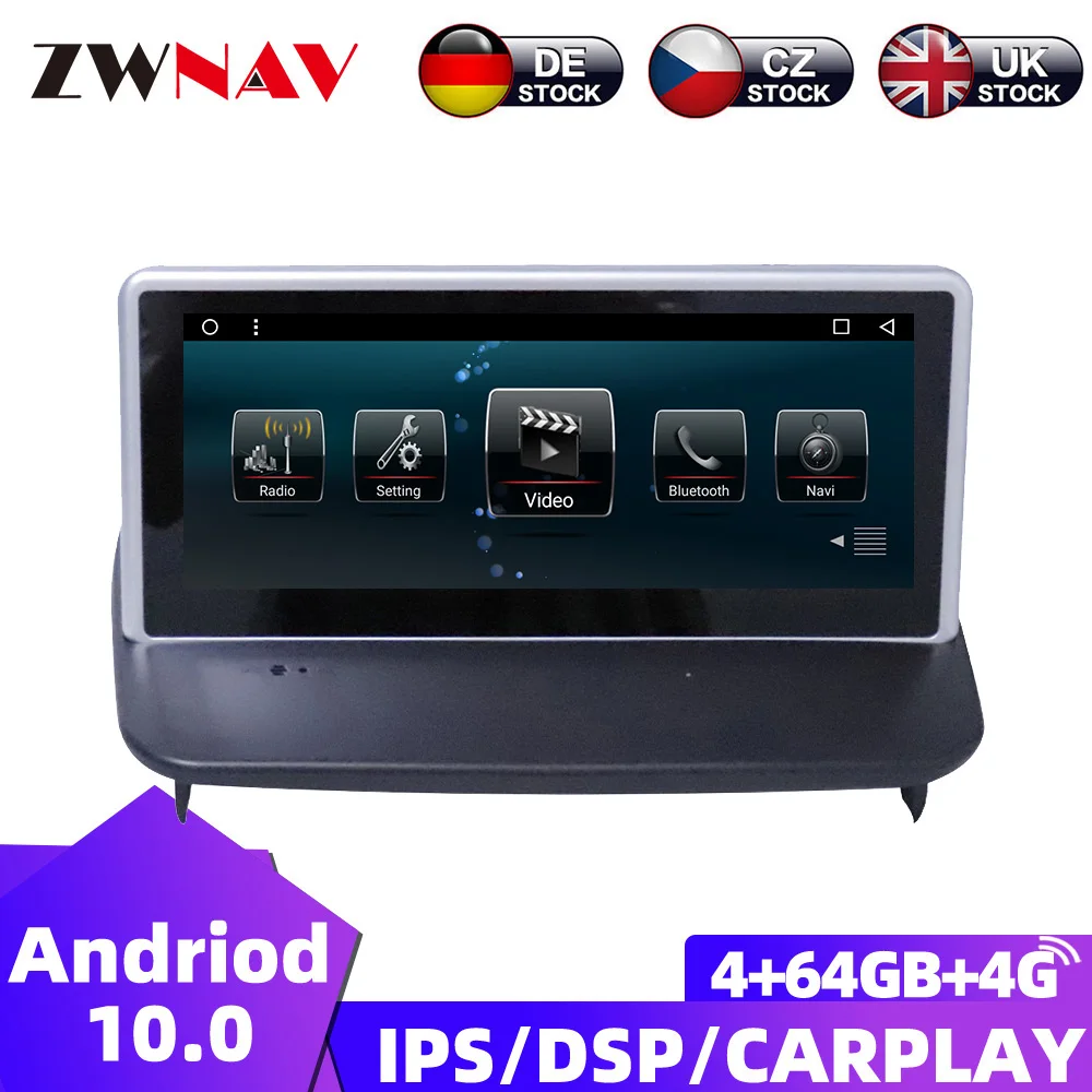 

For VOLVO S40 C30 C70 Built-in 360 Module Android10 4 + 64 ISP Screen Car Multimedia Radio Auto Stereo Player Car GPS Navigation