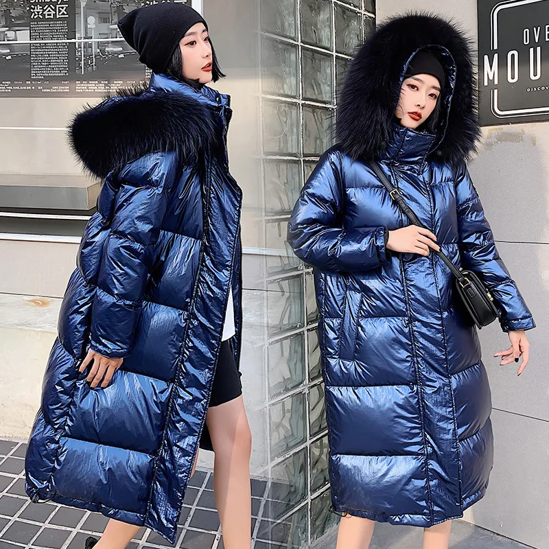 

2019 Winter New Style Cotton-padded Clothes Cotton Coat Korean-style Loose-Fit Mid-length Warm Slimming