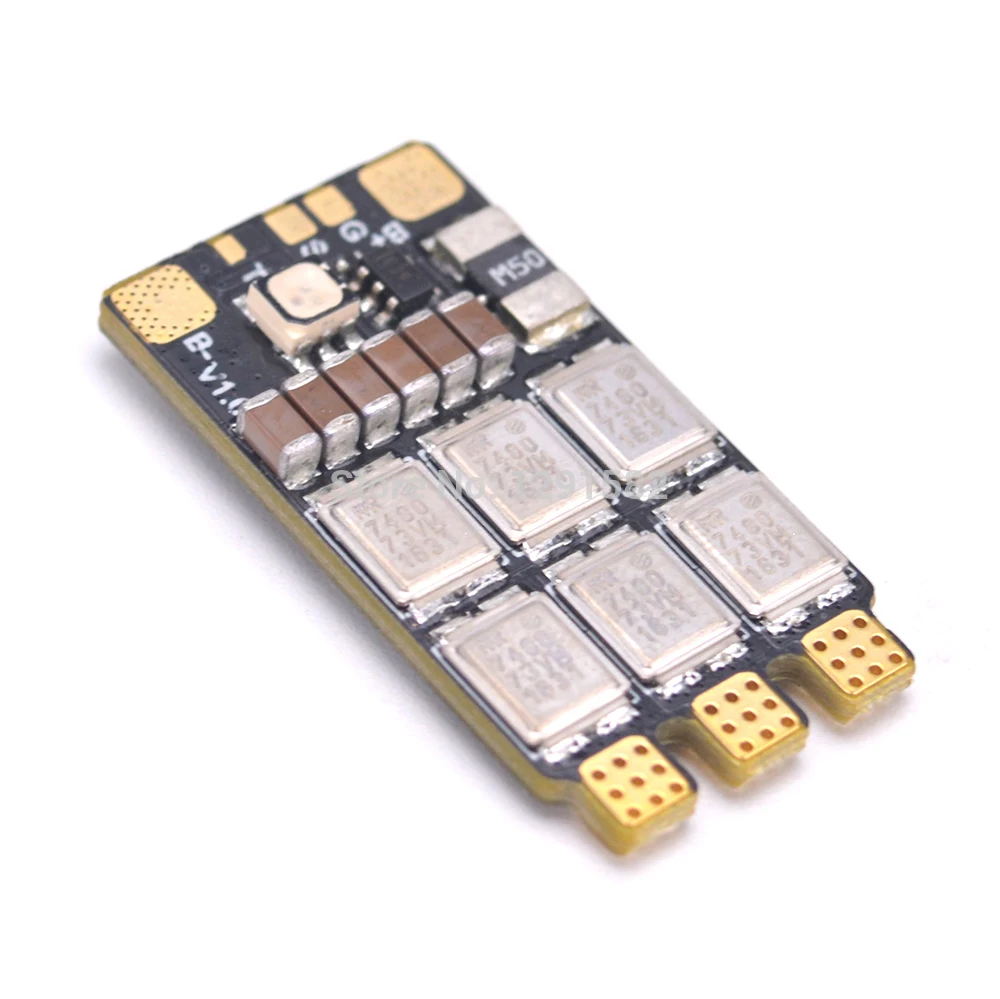

Hot EXUAV Lighting 70A BLHeli_32 2-6S Brushless ESC Support Oneshot Multicopter DSHOT1200 with Protective shell for RC Drone