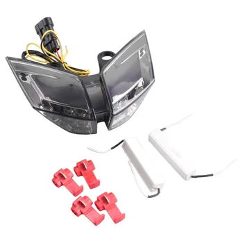 

E-Mark Motorcycle Rear Tail Brake Stop Light Integrated LED Turn Signal Taillight Lamp For MV Agusta F4 2010 2011 2012