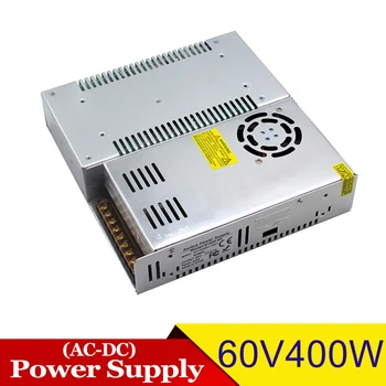 

Universal Power Supply DC 60V 6.7A 400W Switching Power Adapter Transformer 110V 220V AC to DC60V SMPS For CNC CCTV Motor Server