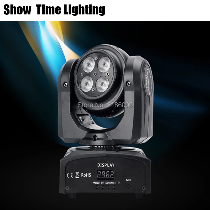

Show Time Beam&Wash 2IN1 Effect Dj Led Moving Head Light Double Side Unlimited Rotate Disco Lite Party KTV Bar Night Club
