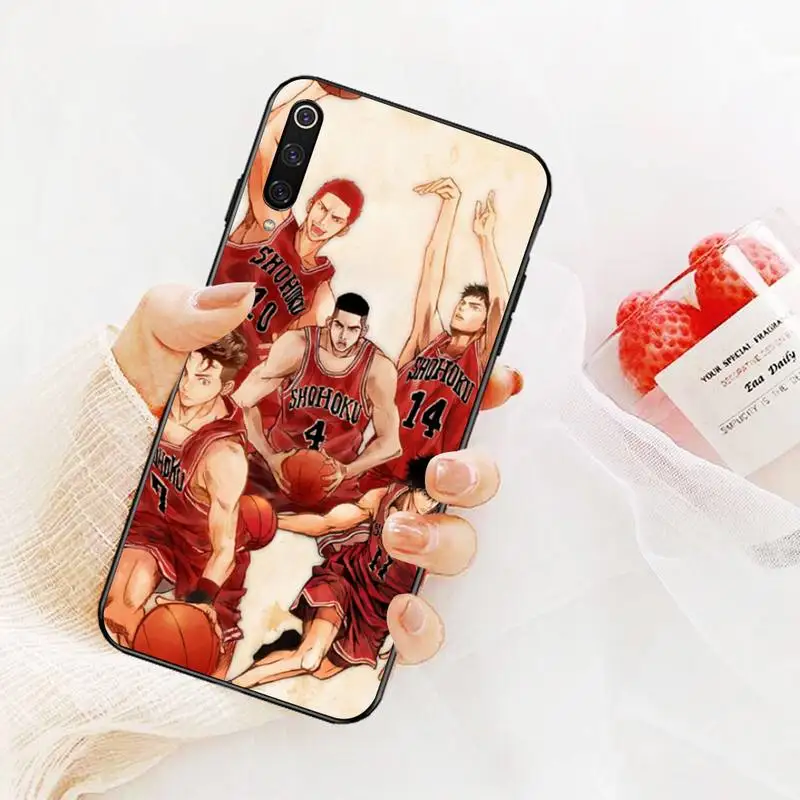 PENGHUWAN японский Dunk АНИМЕ DIY чехол для телефона с рисунком в виде ракушки Redmi Note 8 8A 7 6