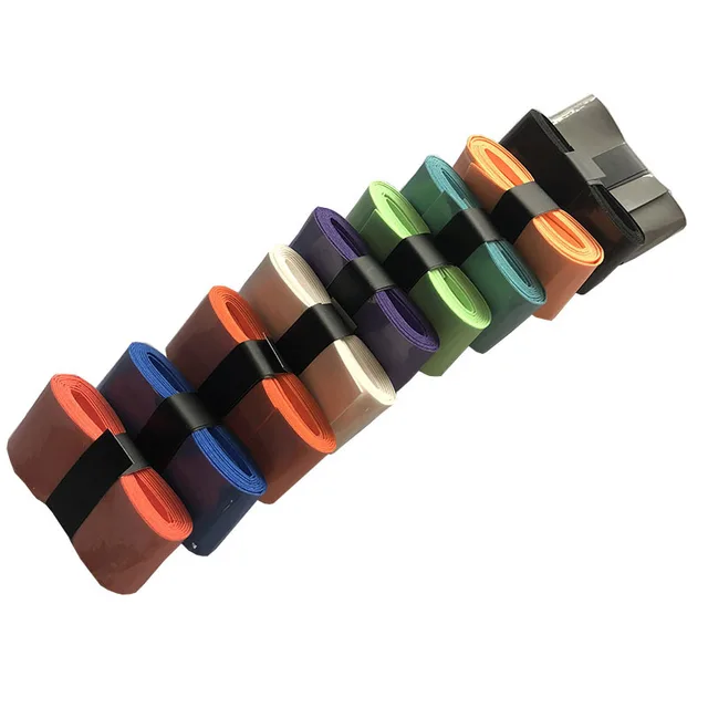 Durable and sweat-absorbent flat sticky tennis racket overgrip for all ages
