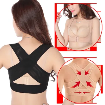 

1PC Women Chest Posture Corrector Support Belt Body Shaper Corset Shoulder Brace for Health Care S/M/L/XL/XXL