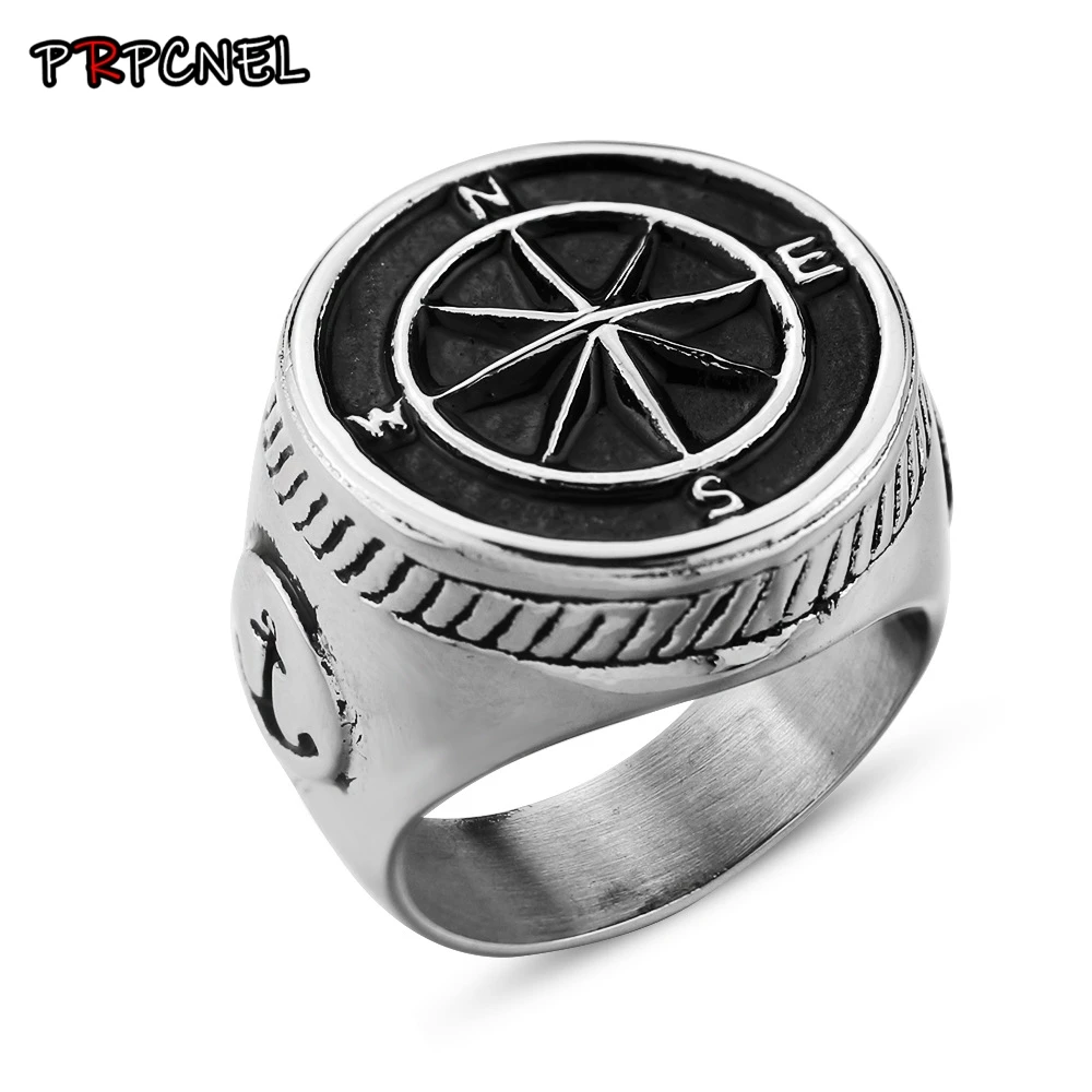 

US 8 to 13 size Cool Big Movie Ring For Man Titanium Steel Rock Punk Unique Biker Fashion Punk Jewelry Drop shipping