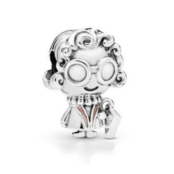 

100% 925 Sterling Silver Bead Creative Granny Beads Fit Pandora Women Bracelet & Necklace Diy Jewelry