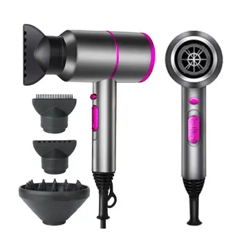 

Hair Dryer, Professional Salon 1800W Negative Ionic Hair Blow Dryer Fast Drying with 3 Heat Settings, 2 Speed & One Cool S