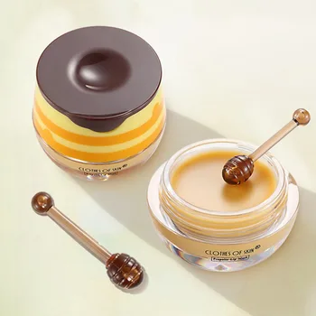 

Propolis Anti-drying Lip Care Cream Balm Lip Mask Moisturizing Smooth Fine Lines Brighten Lip Tone