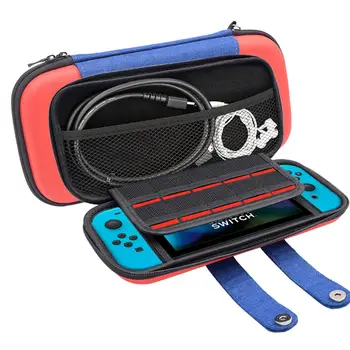 

Red Green High capacity Portable Switch lite Mario Storage Bag Switch Mini Protective Cover Game Hard Box
