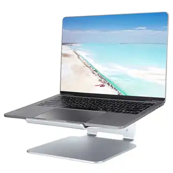 

Aluminium Alloy Laptop Riser Stand Monitor Holder Folding Adjustable Notebook Cooling Bracket Laptop Accessories