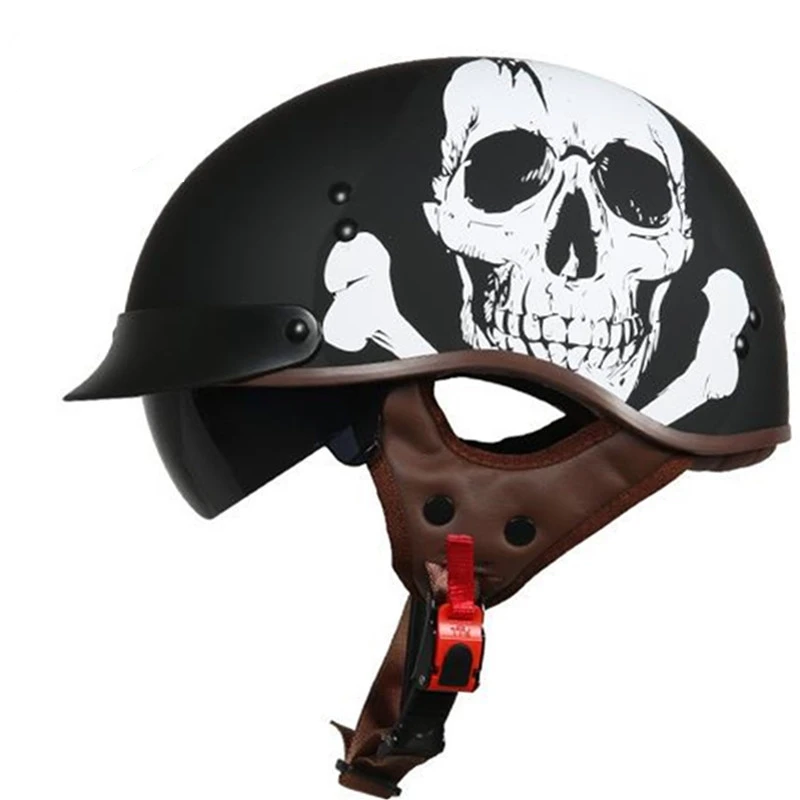 Moto Casco Moto Capacete Moto Equitazione Casco Casque Motohelmet Moto D'Epoca Retro Scooter Casco Mezzo Casco