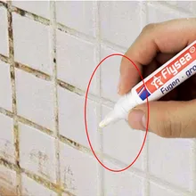 Wasserdicht Fliesen Lücke Reparatur Farbe Stift Weiß Fliesen Refill Mörtel Stift Mouldproof Füllung Agenten Wand Porzellan Bad Farbe Reiniger