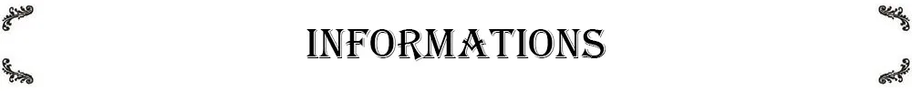INFORMATIONS
