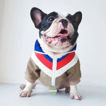 

French Bulldog Dog Jacket Fashion Pet Puppy Clothes Hoodie Coat Schnauzer for Dogs Warm Pug Cat Teddy Costume Dropshipping YHC17