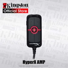 Kingston amp hyperx virtual 7.1 placa de som do jogo de som surround virtual controle remoto embutido dps placa de som