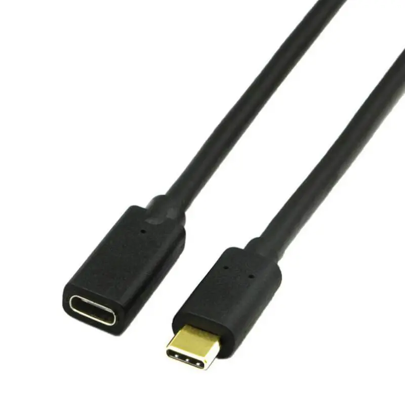 

Gold plated USB type-C Extension Cable Male to Female USB C Extender Cord USB 3.1 Type C Fast Charging & Data Sync Compatible