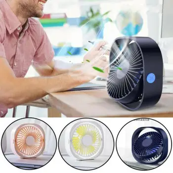 

360° Mini Cooling Fan Portable USB Desktop Fan 3 Speed Summer Cooling Fan for Office Car Home Travel Holiday Beach New