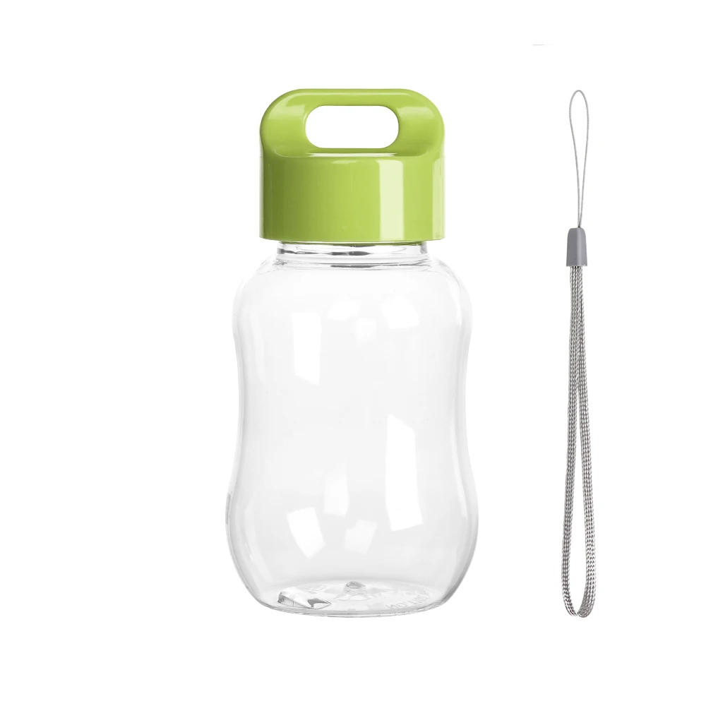 180ML-green Новая домашняя детская бутылка для воды, креативная пластиковая бутылка для воды с защитой от протечек, Спортивная бутылка для воды, детский стакан для чая, Велоспорт - Цвет: 180ML-green