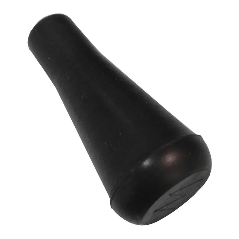 6/8mm Stump Arrow Tip Black 6PCS Archery Soft Blunt Broadheads Practice Tool