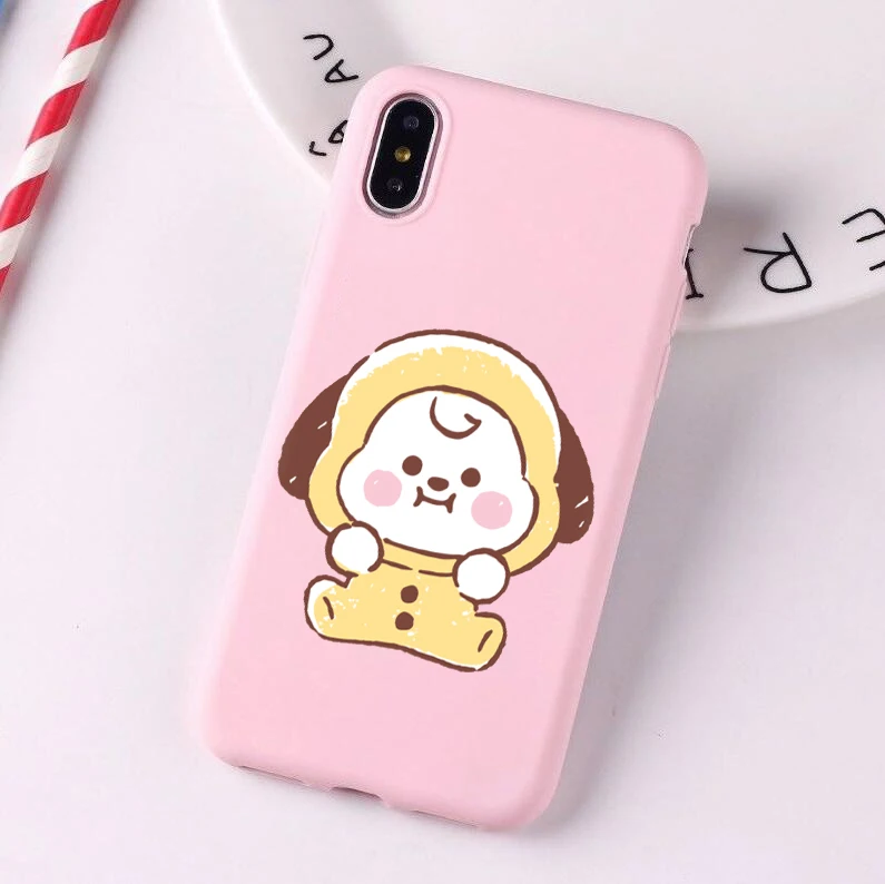 BT 21 Phone Cases for iPhone (11 pro, X, XS, XR MAX, 6, 6s, 7, 8, plus)