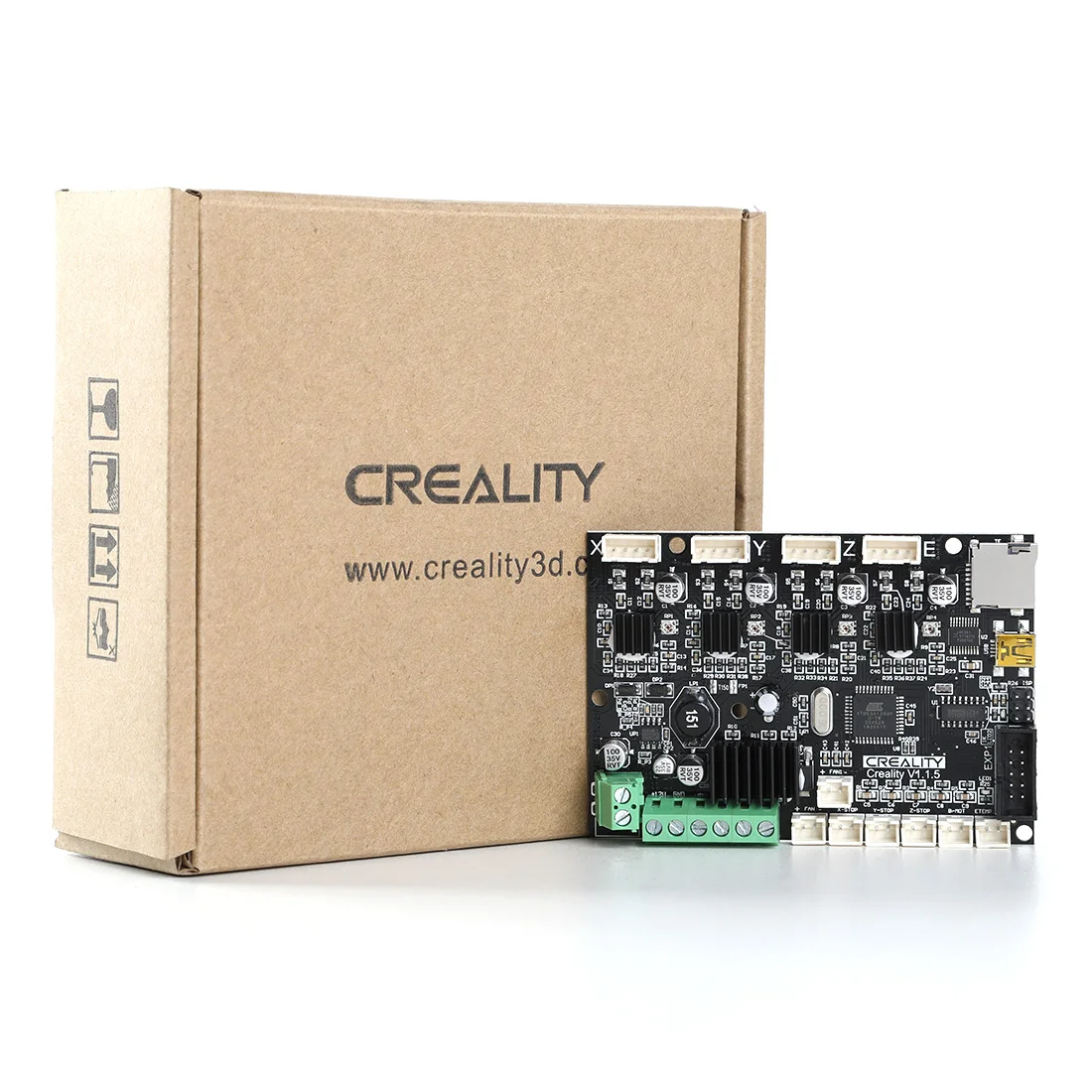 Бесшумная материнская плата Creality3D v4.2.7 с TMC2208 для Ender 3 CR 10 аксессуары 3d принтера