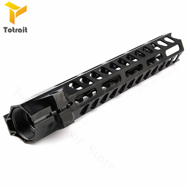 TOtrait Тактический 7/10/12/13,5/15 дюймов Keymod Handguard Карабин Float Quad Rail Пикатинни рот серия AR