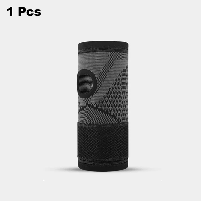 Wristband Support Adjustable Wrist Protector Sport Compression Bandage Brace Wrist Straps Tendonitis Pain Relief Weight Lifting Black Wristband