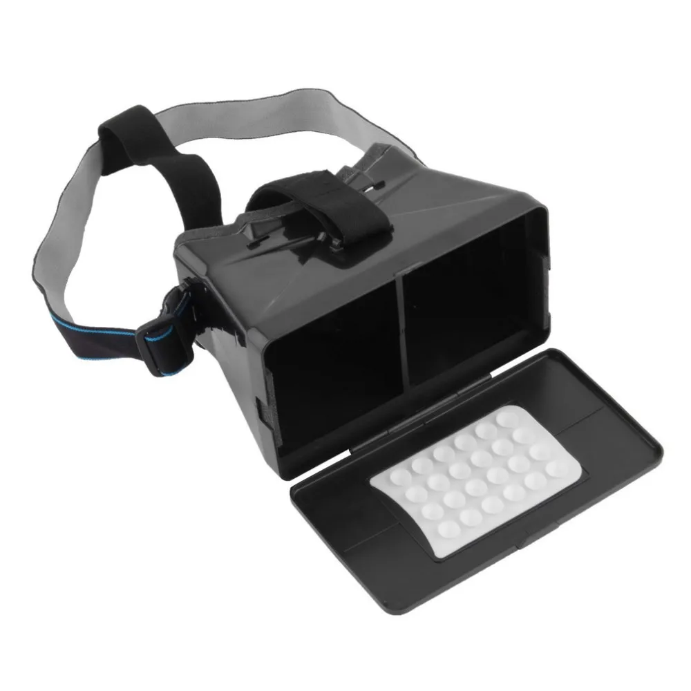 1 шт. виртуальной реальности 3D видео очки для Google Cardboard 3D фильмы игры с полимерными линзами для 3,5~ 6 дюймов смартфон